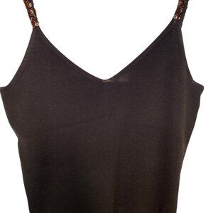Ann Taylor Silk Beaded Camisole Top - Med